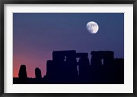 Framed England, Salisbury Plain, Stonehenge Moon