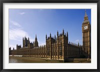 Framed UK, London, Big Ben and Houses of Parliament