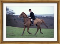 Framed Horseback riding, Leicestershire, England