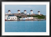 Framed Windmills, Horia, Mykonos, Greece