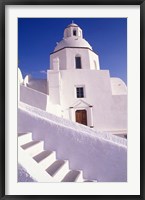 Framed White Architecture, Santorini, Greece