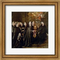 Framed Procession of Saint Clare