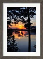 Framed Sunset