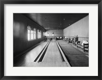 Framed Bowling alleys, Paul Smith's Casino