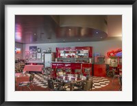 Framed Bowling Center Snack Bar at Mount Vernon