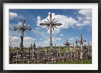 Framed Hill of Crosses, Siauliai, Central Lithuania, Lithuania I