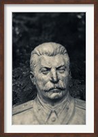 Framed Lithuania, Grutas Park, Statue Joseph Stalin I