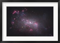 Framed NGC 4449, an irregular galaxy in the Constellation Canes Venatici