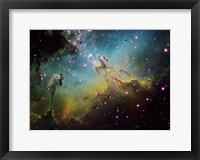 Framed M16 the Eagle Nebula