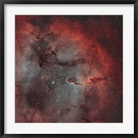 Framed IC 1396, The Elephant Trunk Nebula