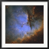 Framed Pacman Nebula