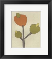 Simple Stems III Framed Print