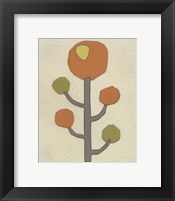 Simple Stems IX Framed Print