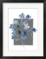 Blue Bouquet I Framed Print
