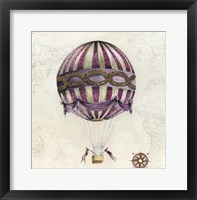 Vintage Hot Air Balloons I Framed Print
