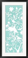 Framed Graphic Chinoiserie I