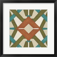 Global Motif III Framed Print