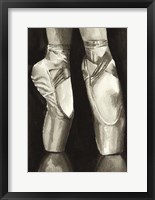 Framed Ballet Shoes II