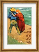 Framed Love -Van Gogh Quote