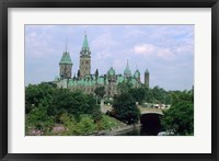 Framed Parliament Building in Ottawa