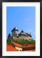 Framed Karlstejn Castle, Czech Republic