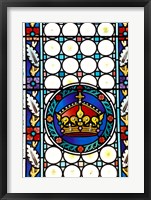 Framed Stained Glass Window