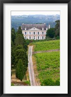 Framed Chateau de la Coulee de Serrant, Loire Valley