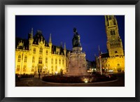 Framed House of Governor and Belfort Church, Belgium