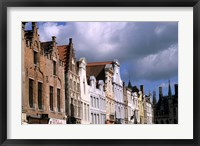 Framed Buildings in Bruges, Belgium