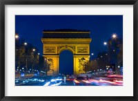 Framed Military Ceremony at the Arc de Triomphe