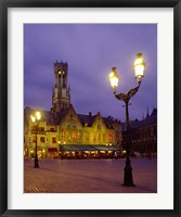 Framed Burg Square, Bruges, Belgium