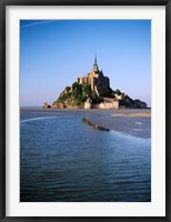 Framed Mont Saint-Michel, Normandy, France