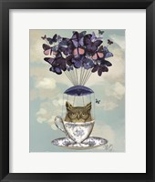 Owl In Teacup Framed Print