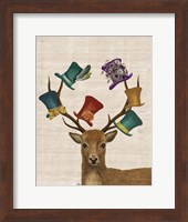 Framed Hat Collector Deer