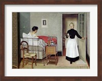 Framed Sick Patient (Helene Chatenay), 1892