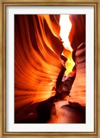 Framed Antelope Canyon Silhouettes in Page, Arizona