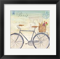 Paris Bike Tour II Framed Print