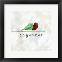 Framed Birds of a Feather Square I