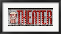 Framed Movie Marquee Panel II (Theater)