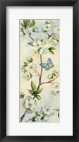 Cherry Bloom Panel II Framed Print