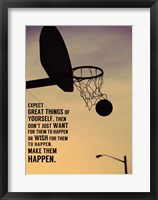 Framed Expect Great Things