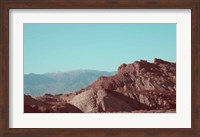 Framed Death Valley Mountains