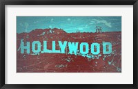 Framed Hollywood Sign