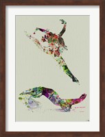 Framed Ballet Watercolor 3A