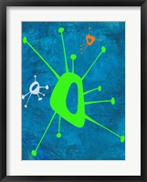 Abstract Splash Theme 18 Framed Print