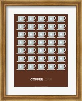 Framed Brown Coffee