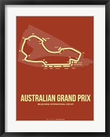 Framed Australian Grand Prix 3