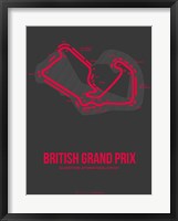Framed British Grand Prix 2