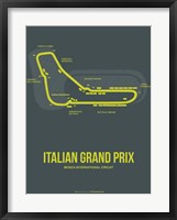 Framed Italian Grand Prix 2