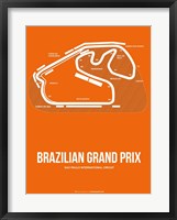 Framed Brazilian Grand Prix 3